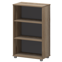 Стеллаж широкий средний Аргентум НТ-480 Дуб сафари